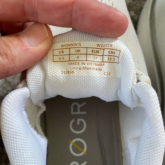 Cole Haan Women's White ZERØGRAND Journey Shoes Comfort Walking Size 6.5 - Picture 10 of 11